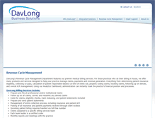 Tablet Screenshot of davlong.com